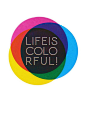 Life is colorful, Digital Print 11.8 x 16.5 (A3) - 8.3 x 11.7 in (A4), Free Shipping Spain, Conilab,