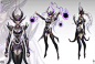 Syndra The Dark Sovereign Official Concept Art by Zeronis on deviantART