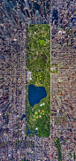 NEW YORK FROM WAY ABOVE