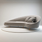 curved sofa ico 3d 3ds