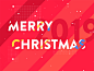 Merry Christmas! craft snowflake snowing new year winter holiday animation gif snow letters letter typeface typo font ui design branding typography vector illustration