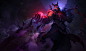 Bloodmoon Shen splash, Viktor Titov : this is the splashscreen of Bloodmoon Shen  update done for the League of Legends a while ago.
This is my version of the splash, official could be found in the game. thanks for the team at Riot games for great support