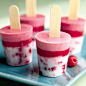 Raspberry Creamsicles