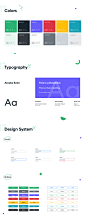 Here is the colors, typography and design system &#;40buttons, inputs&#41; used in project.