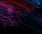 General 3181x2545 abstract colorful lines glowing waves