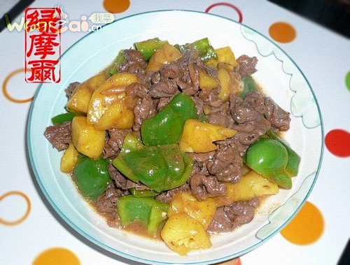 菠萝牛肉的做法_菠萝牛肉怎么做好吃【图文...