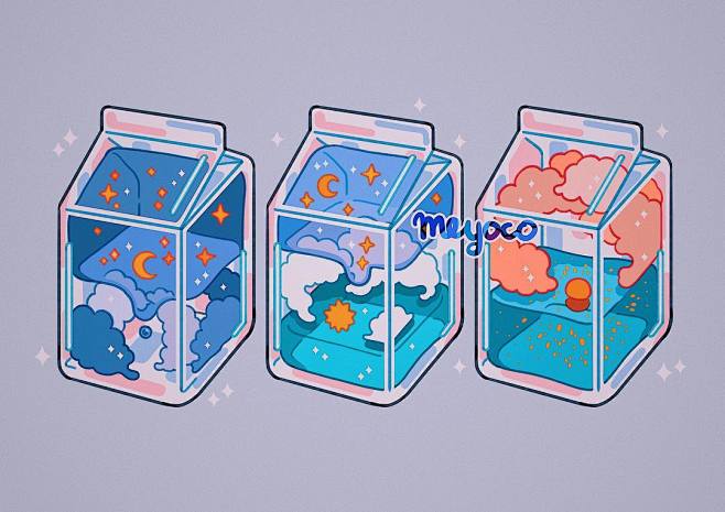 Milk box universe
