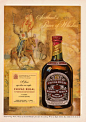 1952 Chivas Regal Scotch Bottle Art Vintage ... | Period Whisky - Pos…