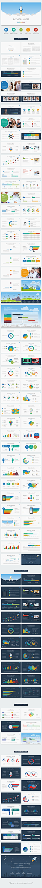 Boost Business Powerpoint Template - Business PowerPoint Templates
