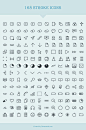 168 Free Vector Stroke Icons