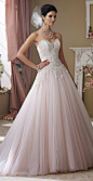 David Tutera for Mon Cheri Fall 2014 Bridal Collection | bellethemagazine.com