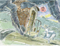 宫崎骏动画《哈尔的移动城堡》精美设定集（二）