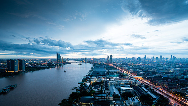 BANGKOK cityscape by...