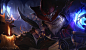 Master Arcanist Ziggs, Alex Flores : Splash art for League of Legends - Riot Games