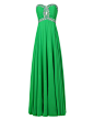 Dressystar Long Lime Green Chiffon Prom Dress for Women Size 12 Lime Green