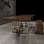 geometric-furniture-table-brass-base geometric-furniture-table-brass-base
