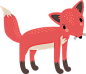 狐狸 卡通森林动物PNG免抠图