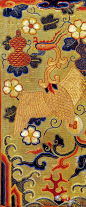 中国传统元素 刺绣 凤凰 葫芦