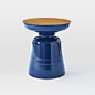 Martini Two Tone Side Table | west elm: 