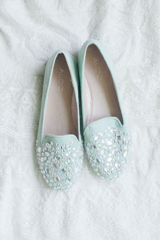 Aldo mint loafers #j...