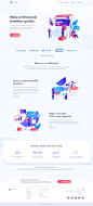 Timeline maker Landing Page<br/>by Avian Rizky for Sebo