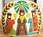 Star of Bethlehem～felt embroidery tea cosy～by PieniSieni1
