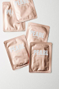 Pearl sheet face mask from Anthropologie.