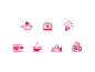 Sweet Icons icon abstract flat simple design modern