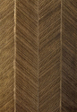 Wallcovering / Wallpaper | Chevron Texture in Burnished Bronze | Schumacher: 