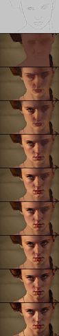 Sansa - Game of Thrones Process by *AaronGriffinArt on deviantART