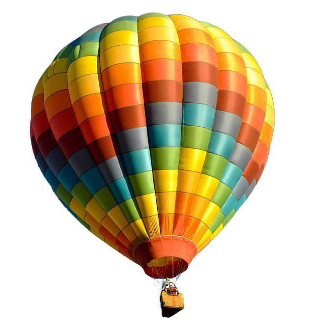 热气球PNG透明素材