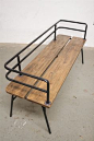 Industrial Pipe bench.