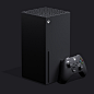 Xbox Series X console with xbox controller