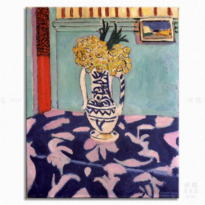 Henri Matisse 马蒂斯 蓝地...