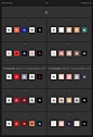 50款专业品牌vi标识logo标志设计配色方案颜色组合ps素材提案模板下载_颜格视觉