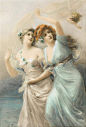 《法国画家 Edouard Bisson 作品欣赏》