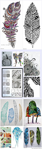 Zentangle Patterns: 