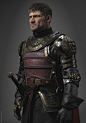 Jaime Lannister Armor, Eslam Zidan : Jaime Lannister  one of the latest personal projects that I have worked on , I used texture xyz  for color data skin and  most of the skin details done  , all sculpting was made in zbrush , modeling and unwraping in ma