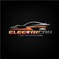 Electric car logo design