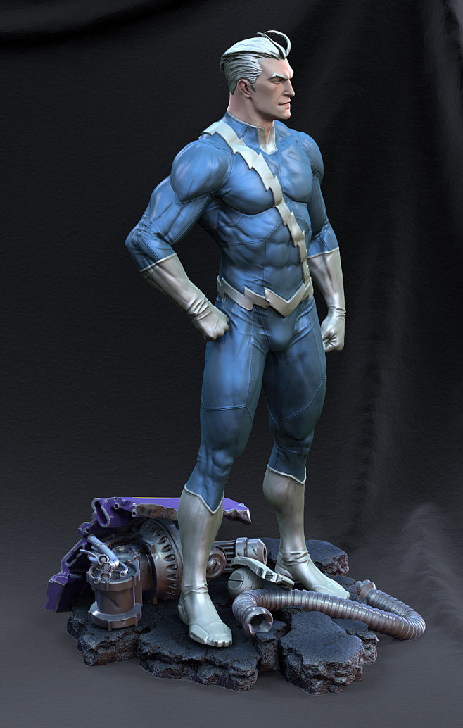 Quicksilver standing...