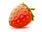 Strawberry gift icon for social network