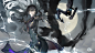 Anime 2560x1440 Punishing: Gray Raven anime girls arrows cyborg science fiction