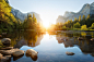 Let the sun shine in Yosemite valley by Beboy Photographies on 500px