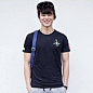 包邮新款男士短袖t恤 韩版修身半袖衬衫纯棉青少年学生时尚潮流装