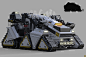 P.C.V 02 (Planetary Construction Vehicle) , Garreth Jackson : Construction vehicle concept design.