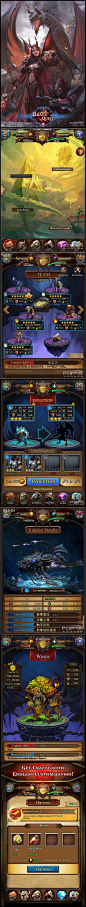 欧美魔幻Brave Quest UI |GAMEUI- 游戏设计圈聚集地 | 游戏UI | 游戏界面 | 游戏图标 | 游戏网站 | 游戏群 | 游戏设计