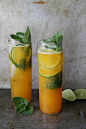 Apricot and Lime Mojito