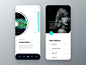 Music App. app spotify apple album mobile app ios orizon design wstyle whb inspiration design ux ui music app