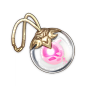 Mini Seelie: Rosé : Mini Seelie: Rosé is a commemorative event gadget from the Lost Riches Event. It does not expire, but it cannot be used to search for more Iron Coins. The Mini Seelie is not a true gadget and is merely toggled on when equipped, thus re