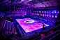 Image of Nike's "House of Mamba" LED Basketball Court: 